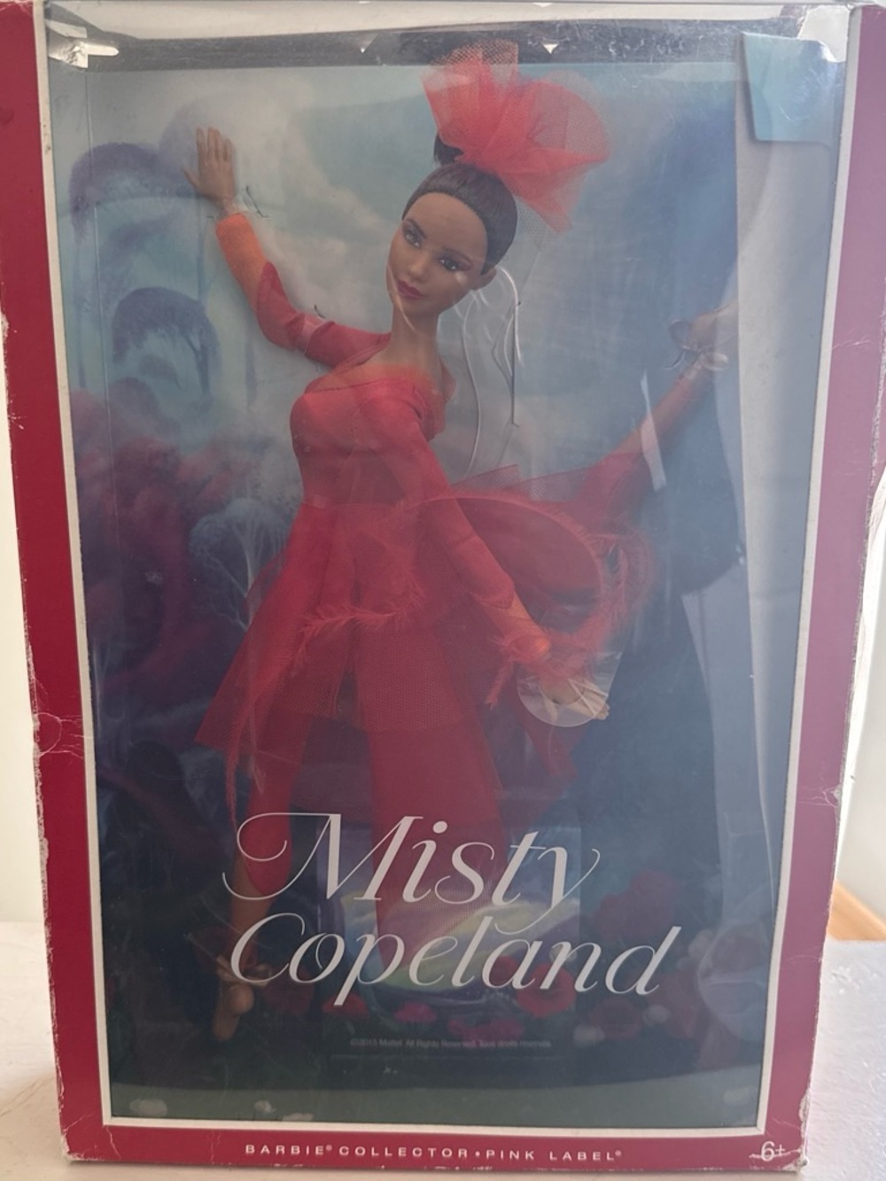 Barbie Misty Copeland Doll in Vibrant Red